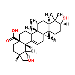 茜草萜酸 结构式