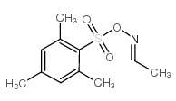 丙酮肟 O-(2,4,6-三甲基苯磺酰) 结构式