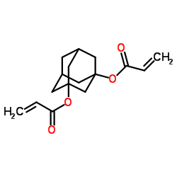 1,3-金刚烷二醇二丙烯酸酯 结构式