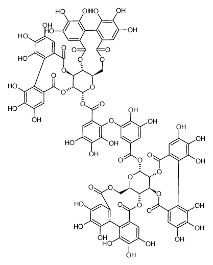 仙鹤草素 结构式