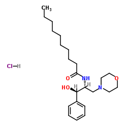 DL-苏式-PDMP盐酸盐 结构式