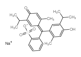 百里酚蓝钠盐 结构式