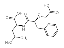 羧甲基-苯丙氨酰-亮氨酸 结构式