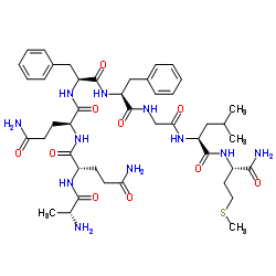 (D-ALA4)-P物质(4-11) 结构式