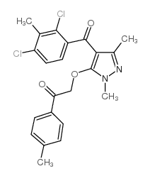 吡草酮 结构式