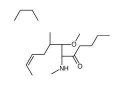 异环孢素H二氟乙酸 结构式