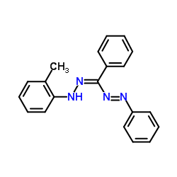 邻甲苯基四唑红甲臢 结构式