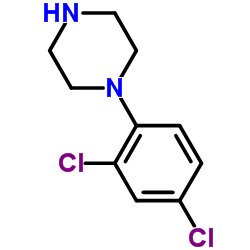 1-(2,4-二氯苯基)哌嗪二盐酸盐 结构式