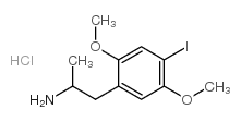 盐酸 DOI 结构式