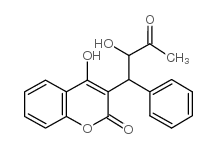 10-羟基华法林 结构式