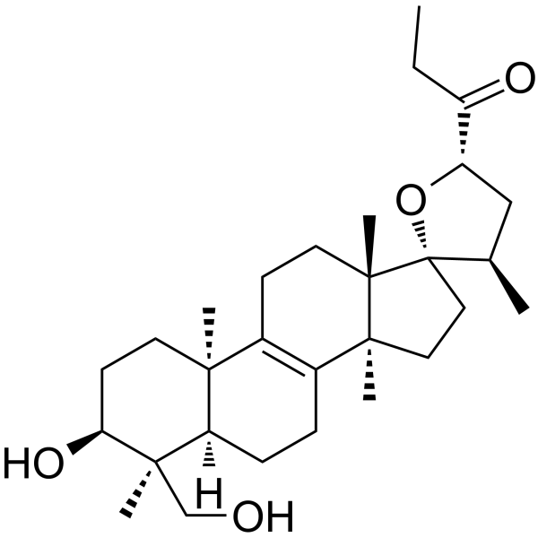 15-脱氧尤可甾醇 结构式