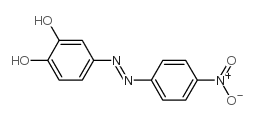 4-(4-硝基苯偶氮基)苯邻二酚 结构式