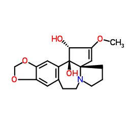 4-羟基三尖杉碱 结构式