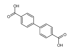 4,4'-联苯二甲酸 结构式