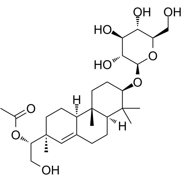 Hythiemoside B 结构式