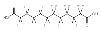全氟-1,10-癸二羧酸 结构式