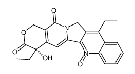 7-乙基喜树碱氮氧化物 结构式