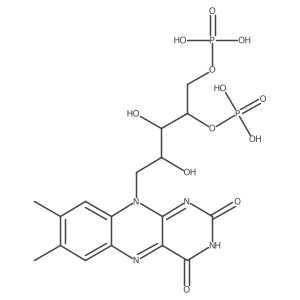 核黄素4′,5′-二磷酸酯 结构式