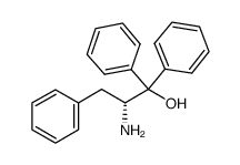 (R)-2-氨基-1,1,3-三苯基-1-丙醇 结构式