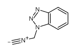 1-(异氰甲基)-1H-苯并三唑 结构式