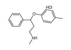 盐酸对甲基阿托西汀 结构式