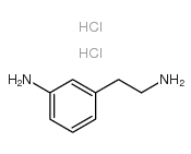 3-(2-氨基乙基)苯胺双盐酸盐 结构式