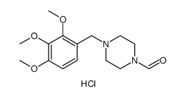 4-(2,3,4-三甲氧基苄基)-1-哌嗪甲醛盐酸盐 结构式