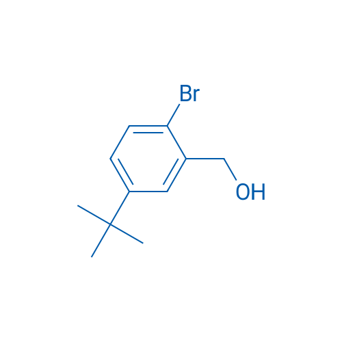 2-溴-5-三氟甲基苄醇 结构式