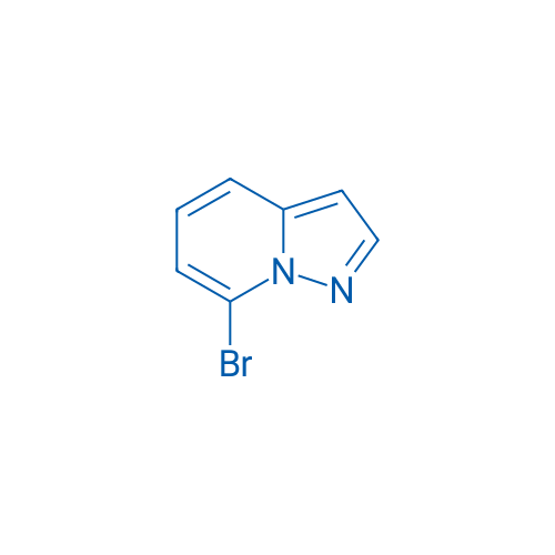 7-溴-吡唑[1,5-a]吡啶 结构式