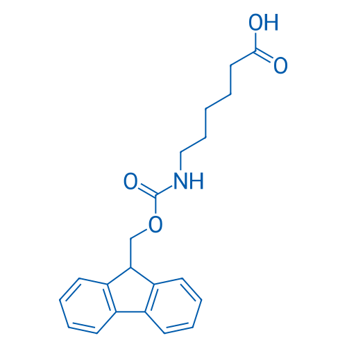 Fmoc-6-氨基己酸 结构式