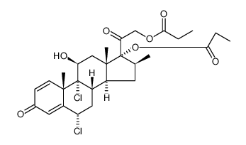 二丙酸倍氯米松EP杂质E 结构式