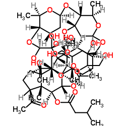 苦绳甙A11 结构式