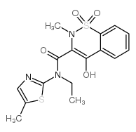 酰胺基甲基美洛昔康-d3 结构式