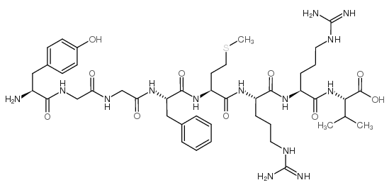肾上腺髓质素游离酸 结构式