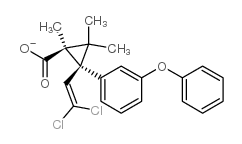 顺式-氯菊酯 结构式