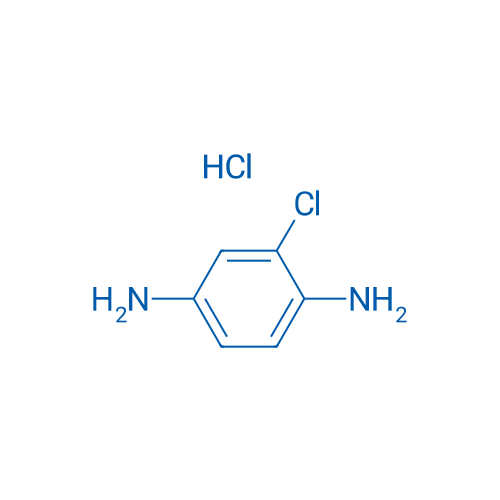 2-氯-1,4-苯二胺盐酸盐 结构式