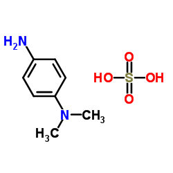 N,N-二甲基对苯二胺硫酸盐 结构式