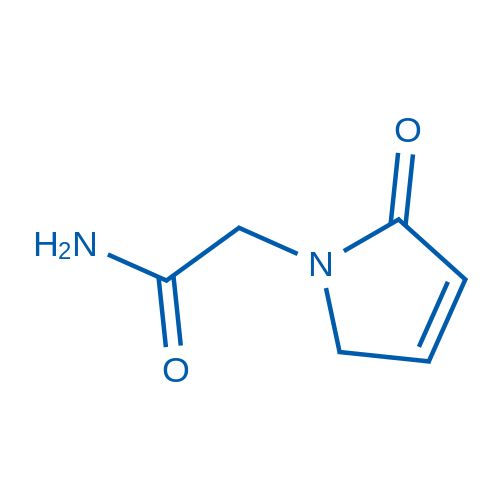 2-(2-氧代-2,5-二氢-1H-吡咯-1-基)乙酰胺 结构式