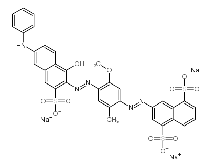 C.I.直接紫35 结构式