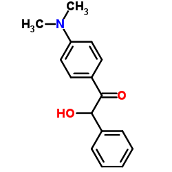 4-(二甲氨基)安息香 结构式