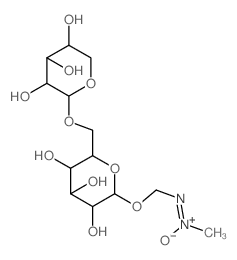 大泽米苷 结构式