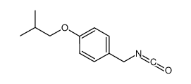 4-(异丁氧基)苄基异氰酸酯 结构式