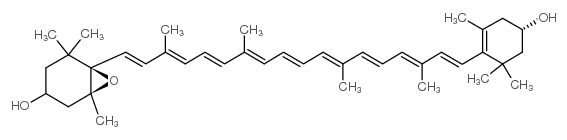 花药黄质 结构式