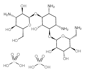Kanamycin Acid Sulfate 结构式