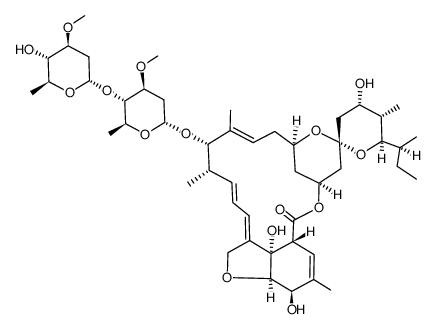 阿维菌素 B2a 结构式