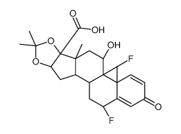 醋酸氟轻松杂质2(醋酸氟轻松EP杂质B) 结构式
