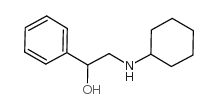 2-环己基氨基-1-苯基乙醇 结构式