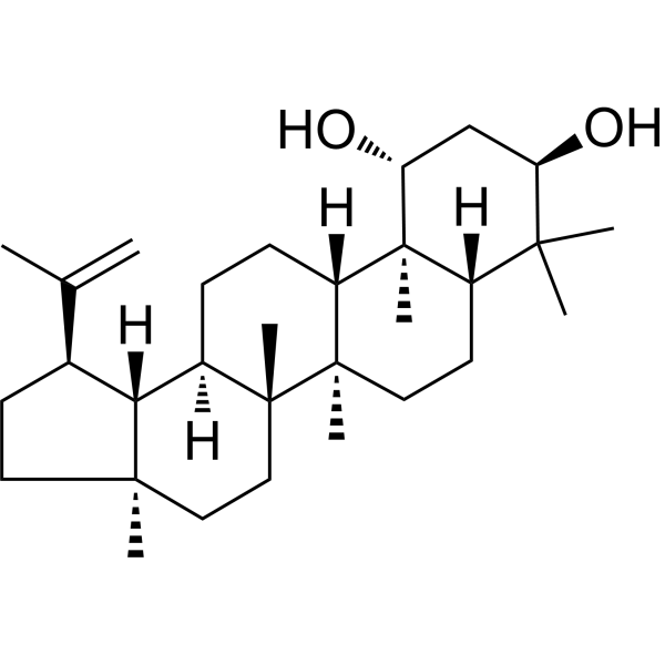 算盘子二醇 结构式