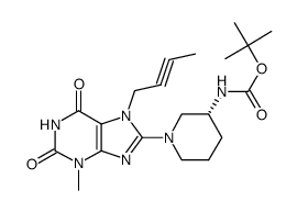 利拉利汀杂质 结构式