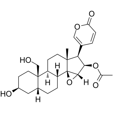 华蟾毒精醇 结构式